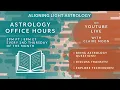Astrology Office Hours August 2026