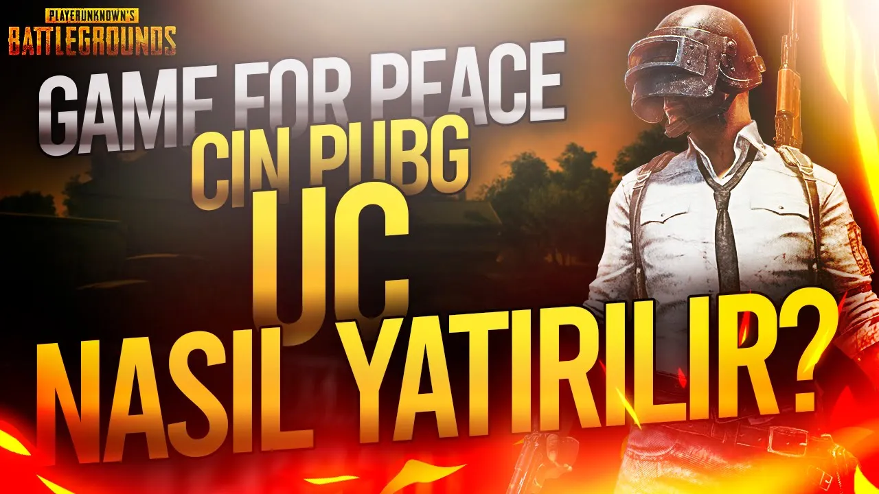 ÇİN PUBG Nasıl UC yatırılıyor? Royal Pass Hakkında Ve (Tüm Detaylar)