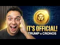 Lagu TRUMP x CRYPTO.COM: New Coin on Cronos Confirmed!