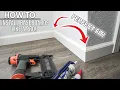 How To Install Baseboard Like A Professional With No Gaps DIY Pro Tips And Tricks For Beginners
