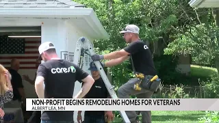 Non-profit local construction companies remodel Albert Lea homes for veterans