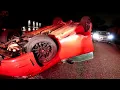 Tuesday May 3 2022 Car Hit Parked Car And Flipped On Squirrel Lane Levittown NY