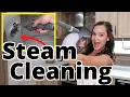 Clean With Me Steam Cleaning Bissell Powerfresh Steam Mop Pursteam Handheld Steam Cleaner