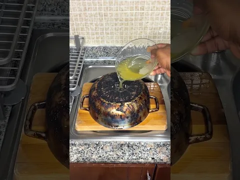 Adiós a la grasa pegada en tus ollas #limpieza #hacks #tipsdelimpieza