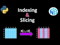 How To Index And Slice An Array In Python
