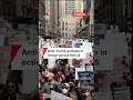 Anti-Trump protests in action across the US