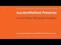 AuctionMethod Simulcast Solution for Live Online Auctions