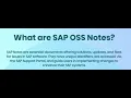 Steps to Install SAP Note