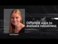 Different ways to evaluate robustness