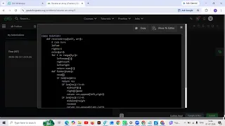Reverse Array Using Recursion 2 Pointer Approach Python DSA Interview Questions