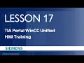 Lesson 17 - User Admin Siemens HMI Training