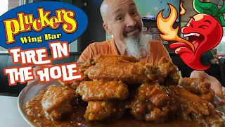 Brave or Stupid Attempting Pluckers Fire in the Hole Wing Challenge