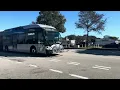 Broward County Transit 2011 NABI 60-BRT Hybrid On Route 19 Traveling On State Road 7