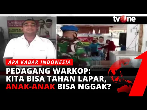 Dampak PPKM Diperpanjang, Pedagang: Kalau Tutup Anak Saya Makan Apa? Mau Ambil Rapot Juga Bayar
