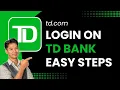 tdbank com Login How to Login TD Bank Website