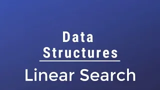 Data Structures - Linear Search Sequential Search With Implementation
