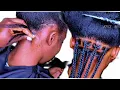 KNOTLESS BOX BRAIDS FOR BEGINNERS BEST METHOD EVER