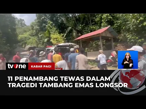 Nestapa Tambang Emas Longsor, Belasan Nyawa Melayang