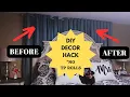 DIY HACK FOR PERFECT CURTAINS - NO TP ROLLS