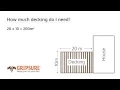 How to work out how much decking you need