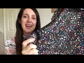 One Pattern Two Ways Reveal: Nina Lee Bakerloo blouse & dress pattern review