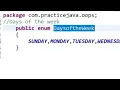 Enums in Java - part1 Enumeration Java Basics 75