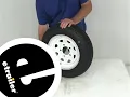 etrailer Kenda 4 80-12 Bias Trailer Tire with 12 White Wheel Review