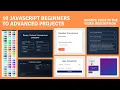 10 Best Javascript Projects For Beginners With Free Source Code 100 Javascript Projects Series