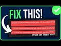 UNABLE TO LOAD CONVERSATION CHATGPT FIXED