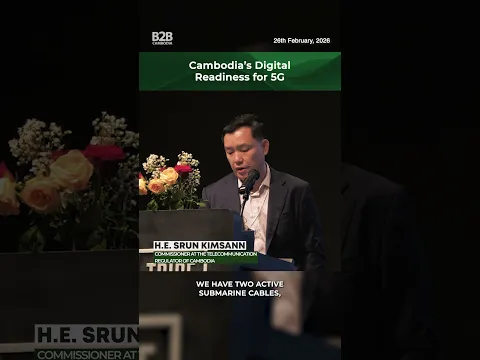 Cambodia's Digital Readiness for 5G - H.E. Srun Kimsann, TRC