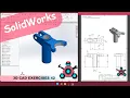 SolidWorks 3D CAD EXERCISES 42 StudyCadCam Solution Tutorial