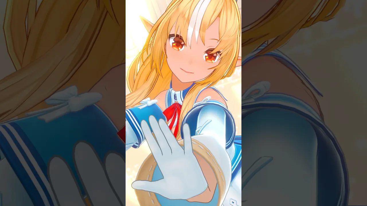 Silent Flame,Never Fade 踊ってみた/MMDモーション配布中✨  #ホロライブ #不知火フレア  #shorts