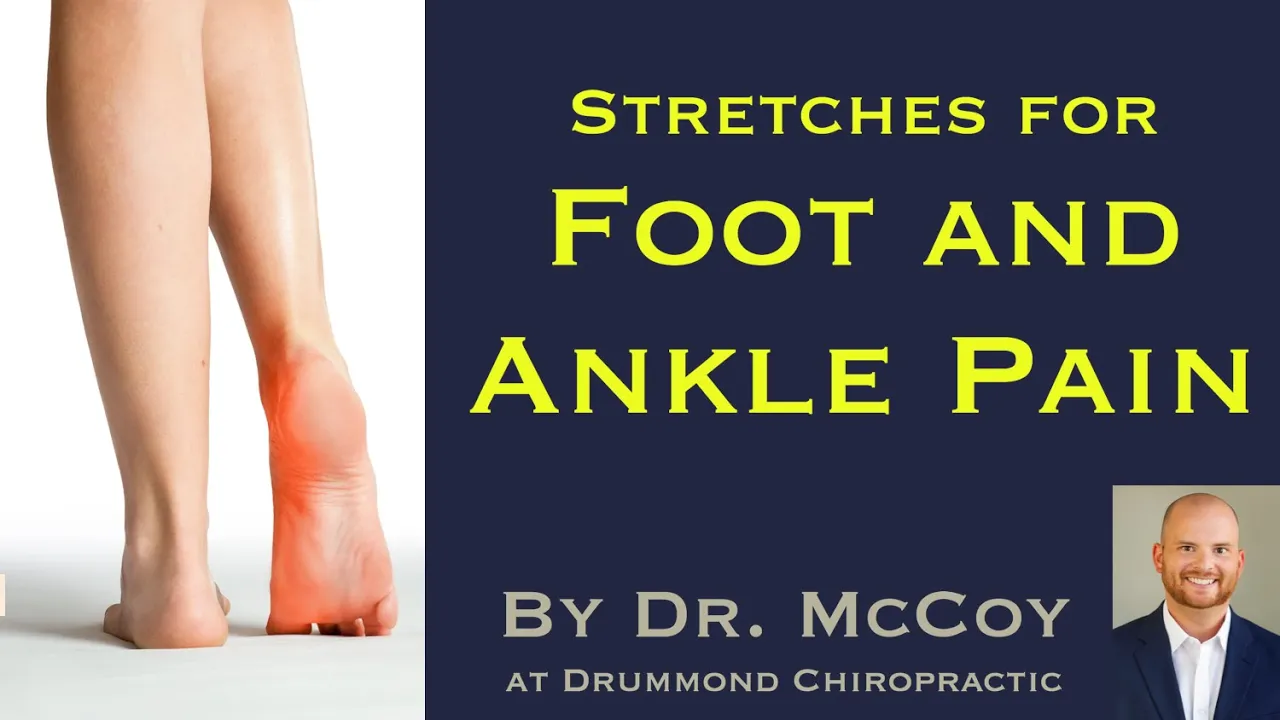 Foot pain, plantar fasciitis and ankle pain relief