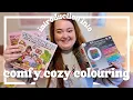 INTRO INTO COMFY COZY COLOURING best coloring books alcohol pen markers more