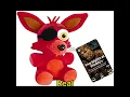 Fake vs real fnaf plushies