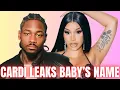 Cardi b LEAKS baby Brim NAME Stefon Diggs EXPOSED again