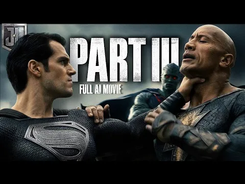 ZACK SNYDER'S JUSTICE LEAGUE 2 — PART 3 FULL CINEMATIC 4K AI MOVIE 🦸🏻