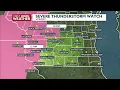 LIVE Tracking severe weather potential in southern Wisconsin -