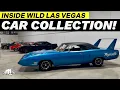 INSIDE WILD LAS VEGAS CAR COLLECTION Plymouth Superbird Hemi Cuda Chevelle SS MORE