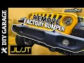 Jeep Factory FRONT Bumper Removal - Guide