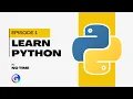 Learn Python in no Time - EP 1