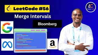 Merge Intervals LeetCode 56 Sort First Then Linear Scan Python Solution
