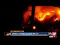 Person dies in fiery 8-vehicle wreck on I-75 north in New Tampa