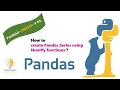 How to create Pandas Series using NumPy functions