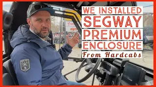 We Installed a premium enclosure from Hardcabs on Segway UT10 Fugleman