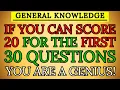 Download Lagu Only Seniors With an IQ of 140+, Can Get 10 Out Of 100! IN THIS TOUGH TRIVIA! Hard General Knowledge
