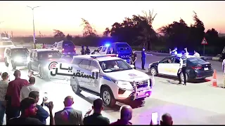استقبال شعبي مهيب       الآلاف يتقدمون موكب البابا تواضروس الثاني في زيارته لمركز ببا دندنها