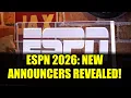 ESPN s 2026 College Football Announcer Lineup Big Changes New Faces