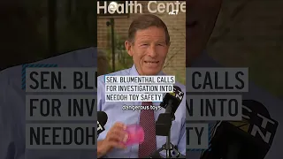 Sen Blumenthal calls for an investigation into NeeDoh toys safety