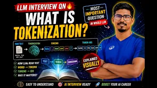 QN-1 What is Tokenization LLM Interview Question Explained Simply